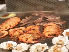 泰式黑虎虾-大渔铁板烧(花园道店)
