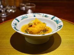 芋艿蒸配蟹馅-加奈日本料理
