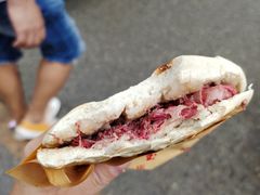 腊牛肉夹馍-杨天玉腊牛羊肉店