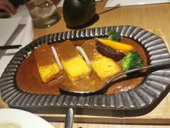肉汁铁板煎豆腐-梧桐