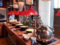 自助取餐区-怡咖啡海鲜自助餐厅(浦东香格里拉店)