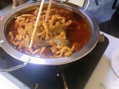 -老红桥炸灌肠牛肚锅烧烤(定福庄店)