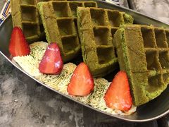 抹茶华夫饼-拾壹cafe·工作室