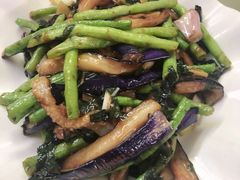 紫苏豆角炒茄子-肥姐美食(同福中路店)