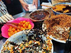 -清真马乐贝腊牛肉蛋黄菜夹馍(马蓉洒金桥店)