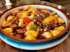 松子牛肉炒年糕-梁溪河畔·吉府花园(南长街南下塘店)