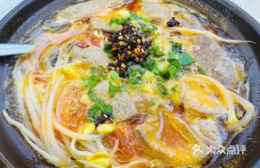 Tomato Pork Liver Hot Pot Rice Noodles