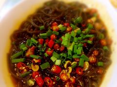 凉拌掘根粉-清真·胖妈妈手抓餐厅(定西路长城宾馆店)