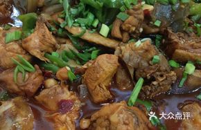 Chicken Stewed with Vermicelli