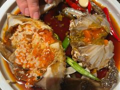 -草家酱蟹炭火烤肉店(珲春南路一店)