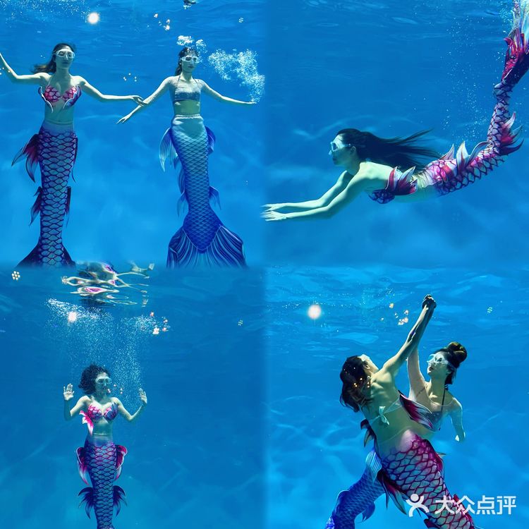 种草/中山首家美人鱼潜水餐吧介也太可了吧