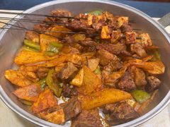 -尕有炕锅烤羊肉