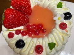 草莓日记水果奶油蛋糕-浮光之丘MontCake生日蛋糕(花牌坊店)