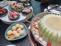 -得意咚瓜·顺德鱼生·冬瓜盅火锅