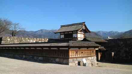 松代城迹-"有海津城之称,日本国内指定史迹,为日本一.