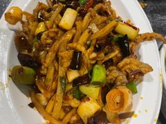 酸萝卜炒背筋-泉味道贵州厨房(三里河店)