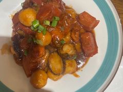 -东来菜馆•手抓海鲜家常菜•海鲜锅贴(鸽子窝店)