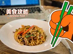 黑椒牛柳意面-大书房咖啡(中传国交店)