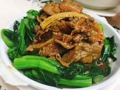 菜软炒牛肉-凤城康记饭店