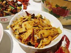炒饵块粑-丹虾|文和友小龙虾·烙锅(陕西路旗舰店)