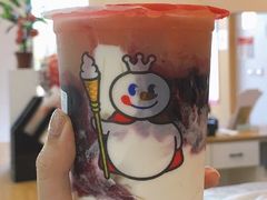 蓝莓摇摇奶昔-蜜雪冰城·冰淇淋与茶(长郡中学店)