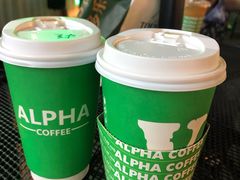 桂花拿铁-ALPHA COFFEE阿尔法咖啡(虹泉路店)