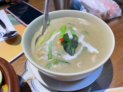中部绿咖喱鸡肉-帕蓝·暹罗料理(曲阳店)