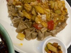 酸菜茄条扒莜面-紫泥369粗粮季(鼓楼店)