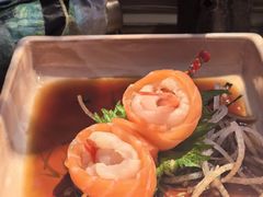 三文鱼荔枝甜虾卷-筱田の食堂·izakaya(淮海中路店)