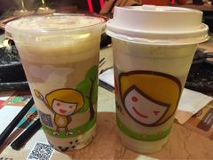蛋糕珍珠奶茶-快乐柠檬happylemon(日月光店)