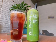 特別的綠色飲料-JINNS锦时 steak&pizza(浸信会礼拜堂旧址店)
