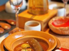 石锅葱烧辽参-鲤院·新中式美学·庭院餐厅(夫子庙店)