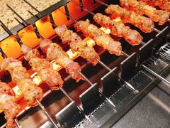 现穿羊肉串-丰茂烤串(钦州北路店)