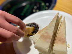 地锅馍-小小河边鱼(天润城店)