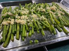 蒜蓉蒸长豆角-水磨农庄