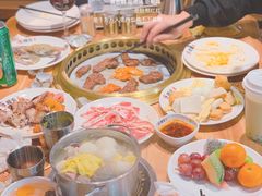 -韩京炭火烤肉自助料理(柯桥万达店)