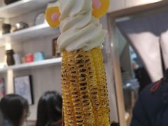 烤玉米冰tea凌-茶是一枝花泡茶店