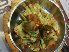 大盘有机花菜-醉八仙农家乐酒楼(三乡店)