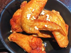 蜜汁辣鸡翅-机器人火炉披萨