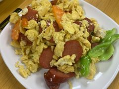 香肠炒鸡蛋-屋里家延边朝鲜族冷面(南园店)