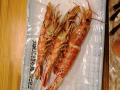 烤大虾-青瓦餐厅·生鱼片·韩园烤肉(西塔店)