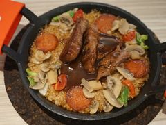 炙烤澳洲西冷牛排铁锅饭-必胜客(国展店)