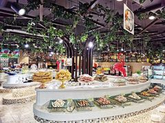 自助取餐区-一号桥自助火锅城(小西沟店)