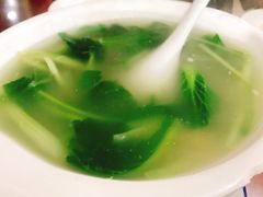 小白菜汆丸子-老山记海城馅饼大酒店(振兴小区店)