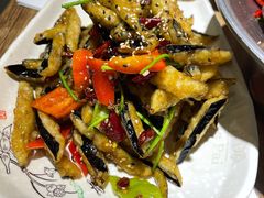 风味茄子-叶派龙虾•招牌香辣蟹·海鲜(中海国际店)