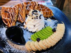 奶油华夫饼-MI WU FACTORY米屋美食工厂餐厅(绿地店)