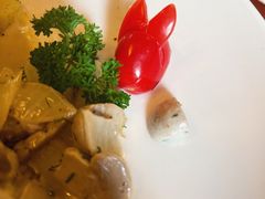 煎蘑菇土豆-老井俄式餐厅