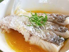 鸡汁蒸白鱼-名豪品鲜荟(云亭店)