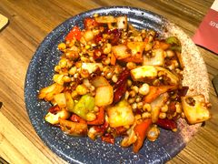 辣炒海灵菇-冰川延边料理·炭烤串(原小木屋店)