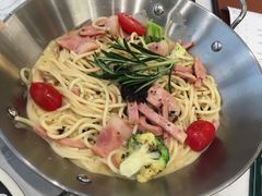 黑松露烟肉火腿烩意粉-西语·炭烧牛排(卓越中寰店)